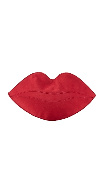 CHARLOTTE OLYMPIA Big Kiss Clutch