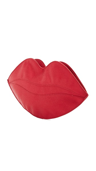 CHARLOTTE OLYMPIA Big Kiss Clutch