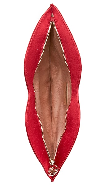 CHARLOTTE OLYMPIA Big Kiss Clutch