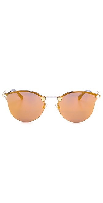 fendi rimless sunglasses