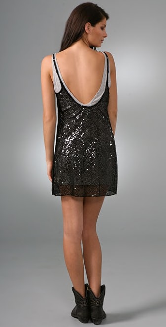 Free People Sequin Mesh Slip Dress Shopbop New To Sale Save Up To 70