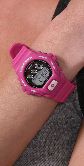 g shock mini pink