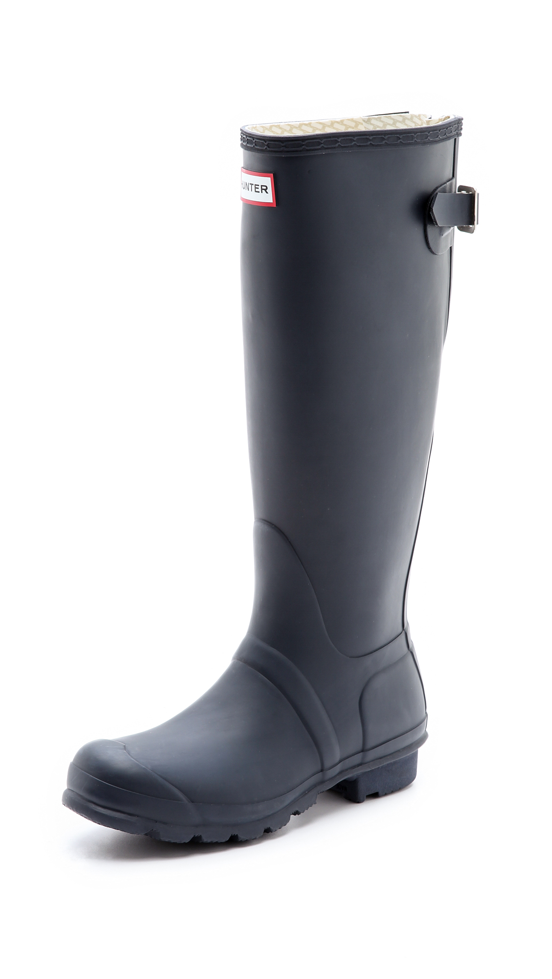 matte grey hunter boots