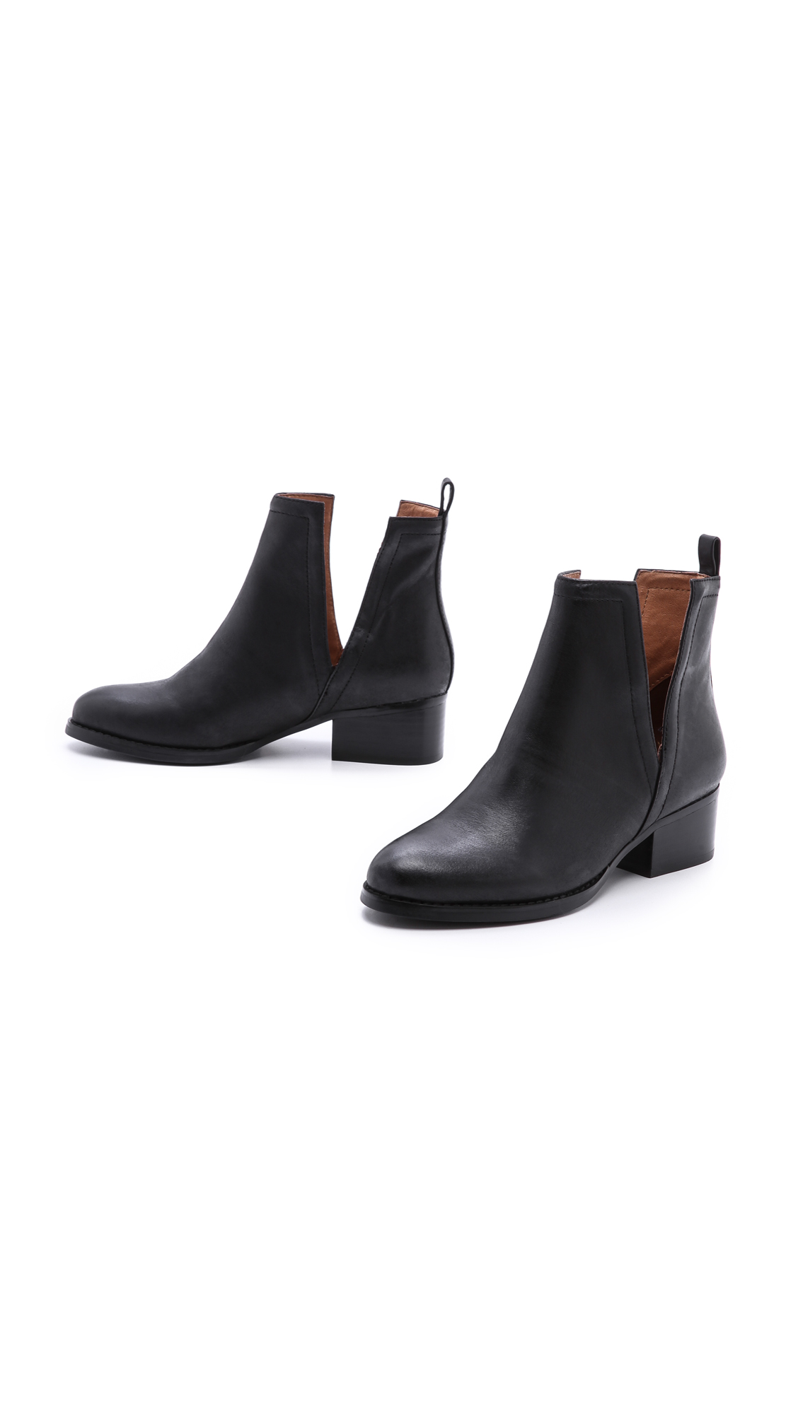 jeffrey campbell oriley cutout ankle boot