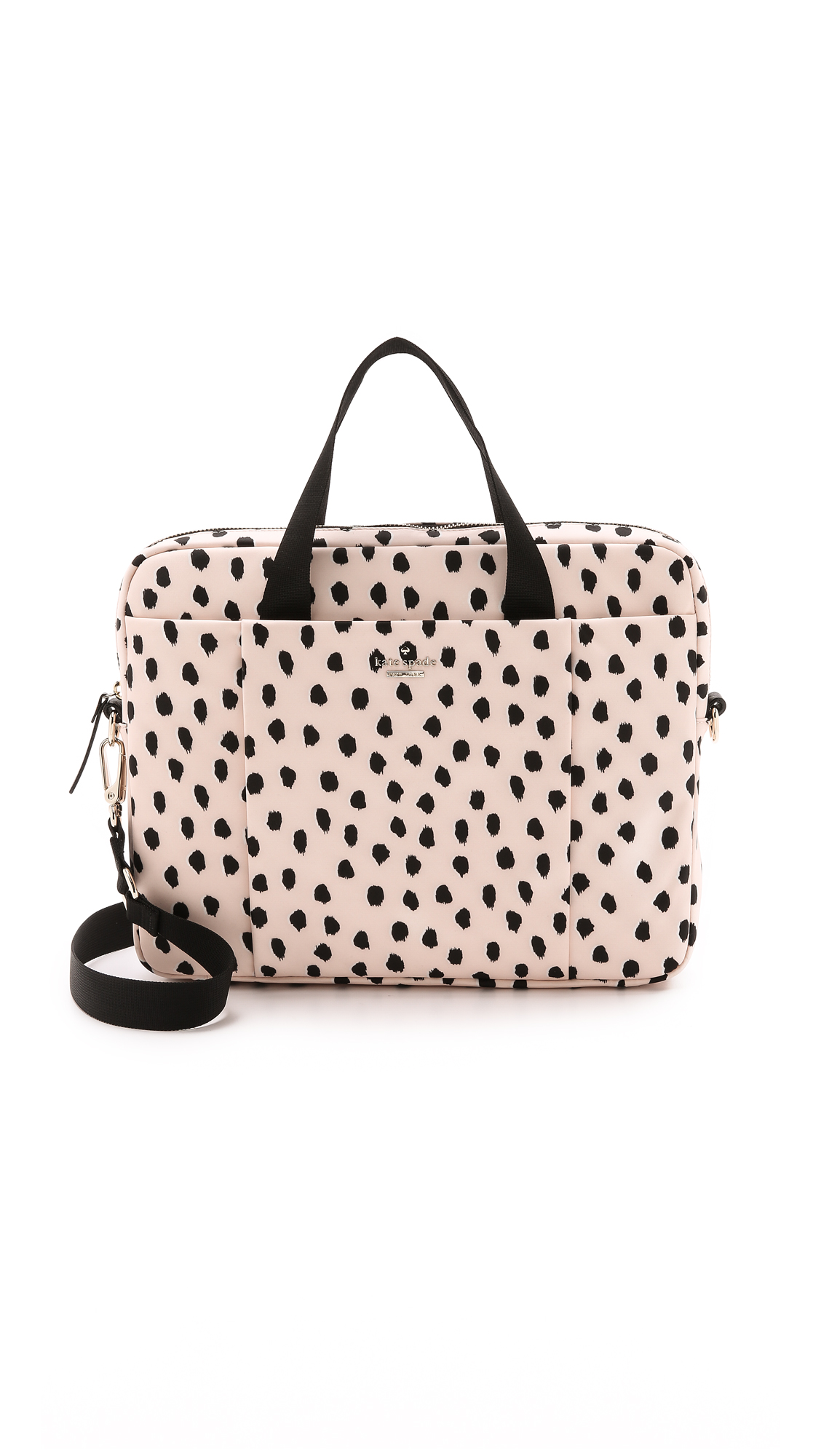 kate spade polka dot laptop bag