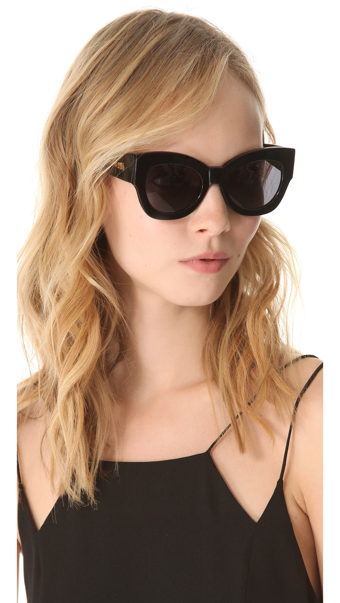 karen walker cat eye sunglasses display picture 1
