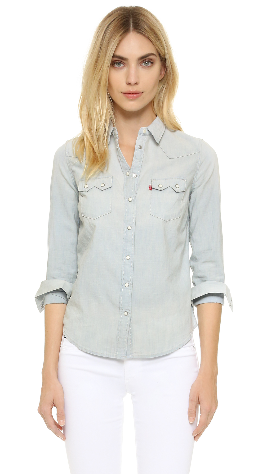 macys womens white dress shirt