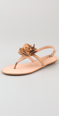 Loeffler Randall Heart LR Serafina Flower Sandals