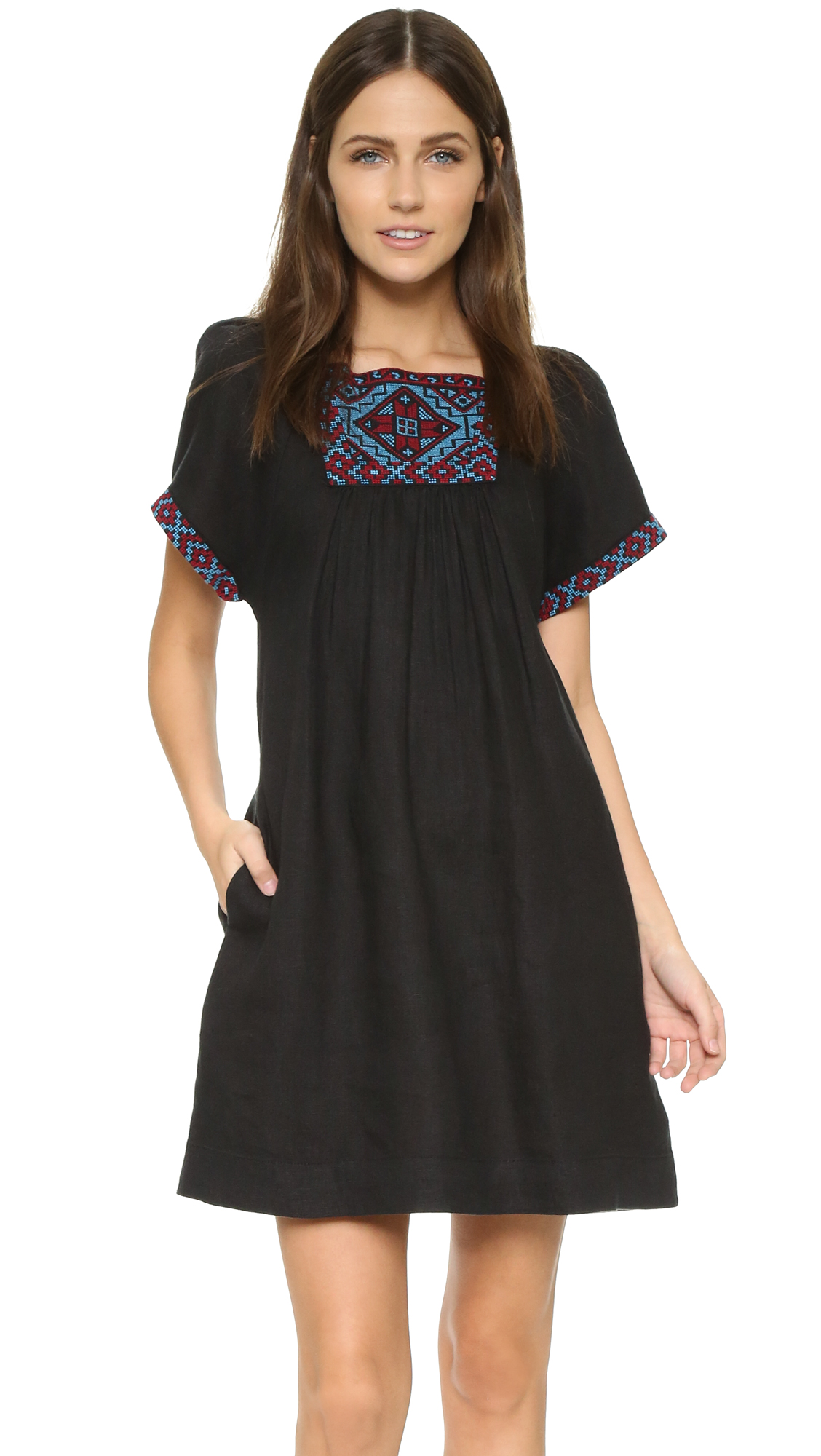 madewell black dress