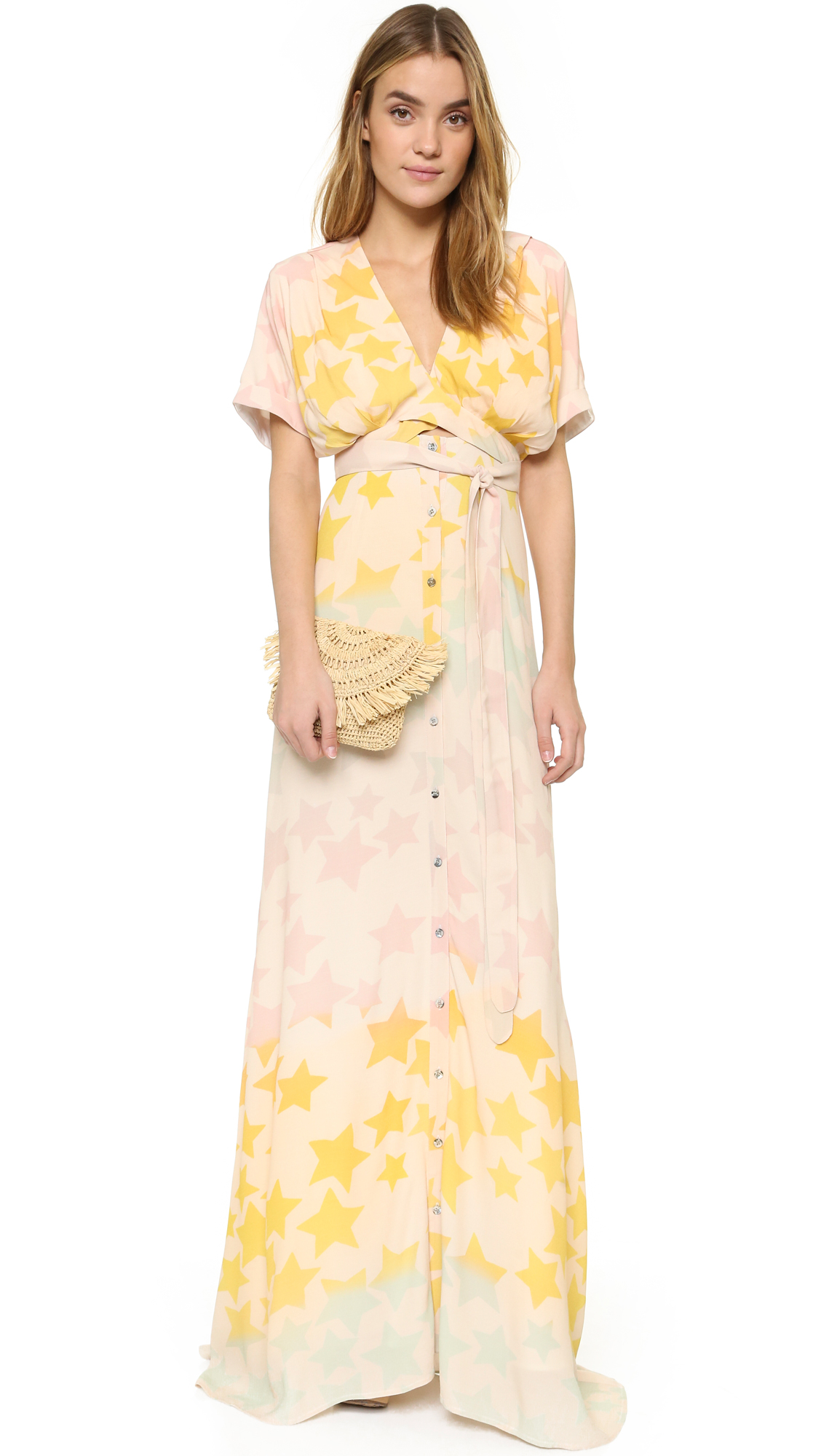 mara hoffman maxi dress