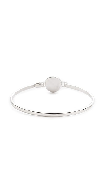 MARC JACOBS Enamel Logo Disc Hinge Bracelet