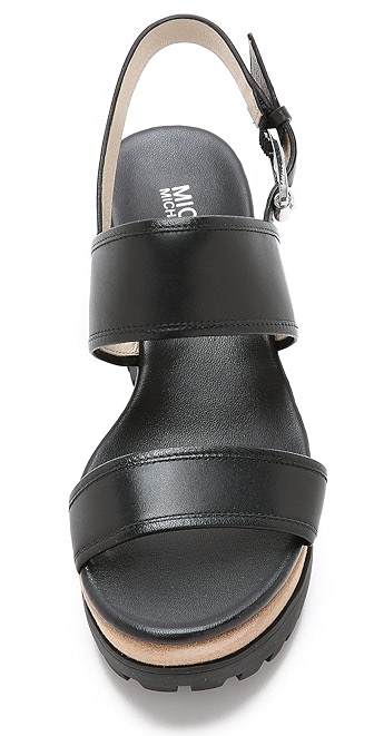 michael kors gillian mid wedge sandals