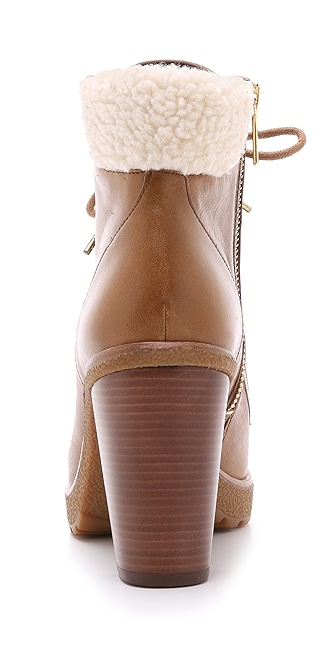 michael kors kim lace up bootie