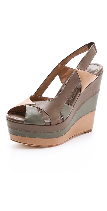 80s platform sandals