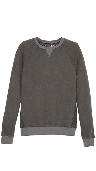 Robert Geller Seconds Crew Neck Sweatshirt
