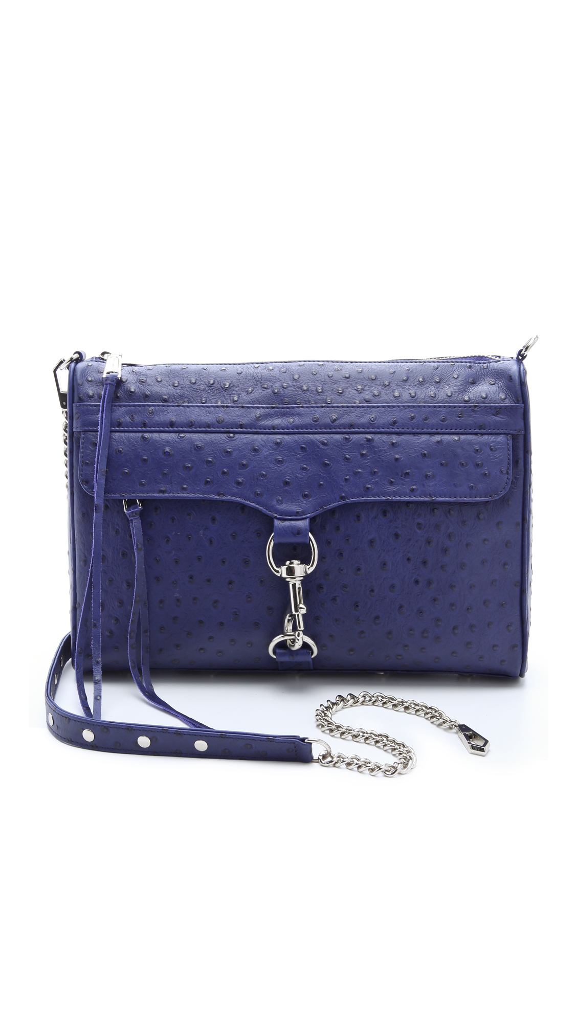 rebecca minkoff ostrich bag