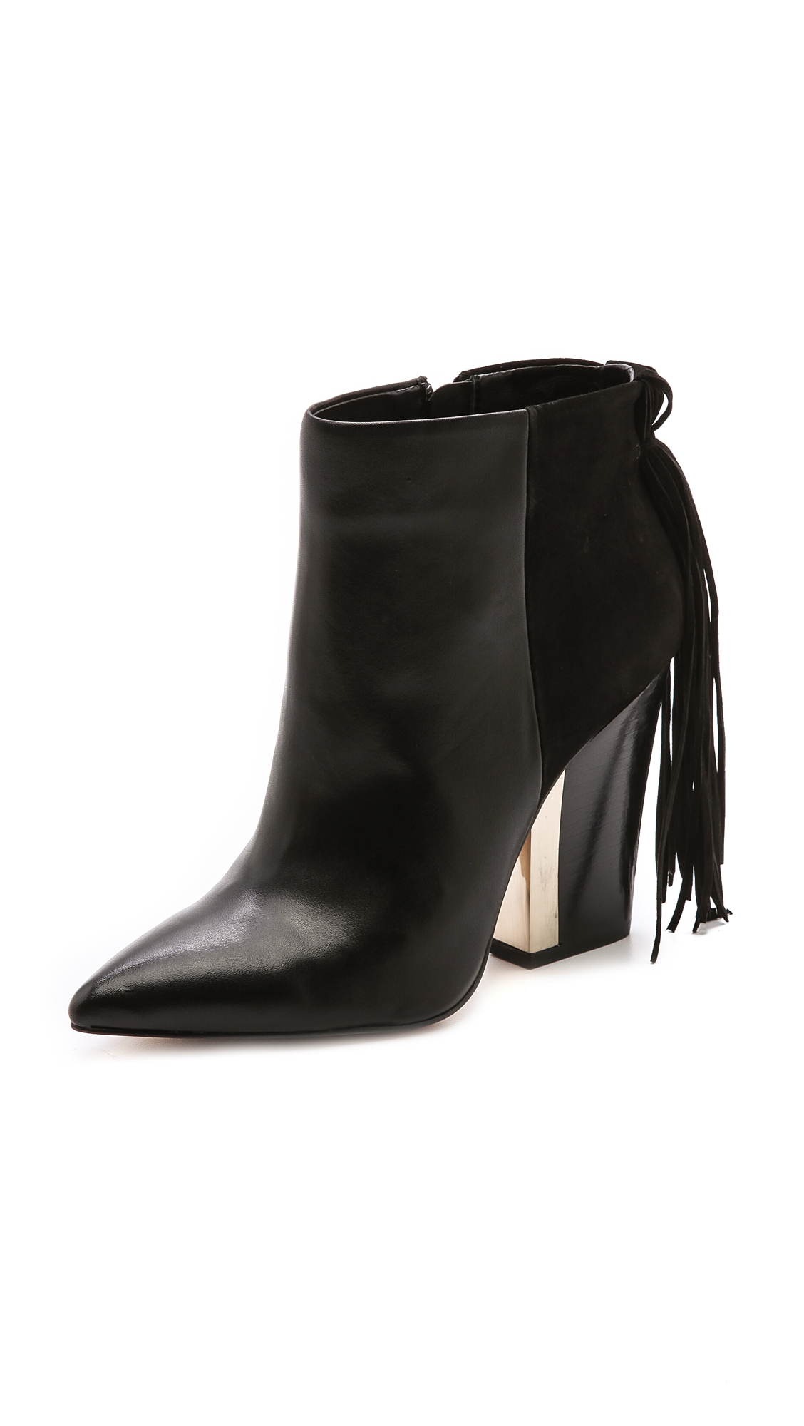 sam edelman black fringe boots