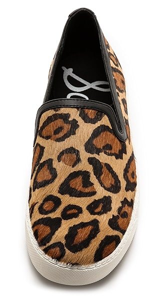 sam edelman black slip on sneakers