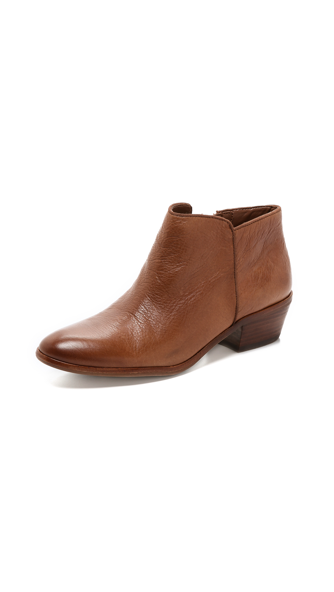 sam edelman cognac booties