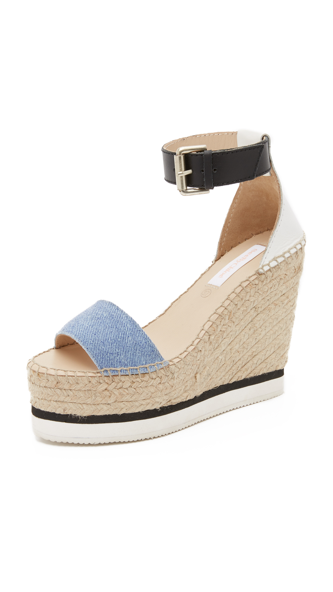 see by chloe glyn espadrille wedge