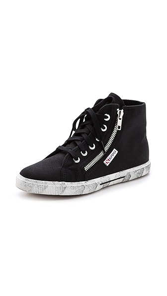 superga zipper high top