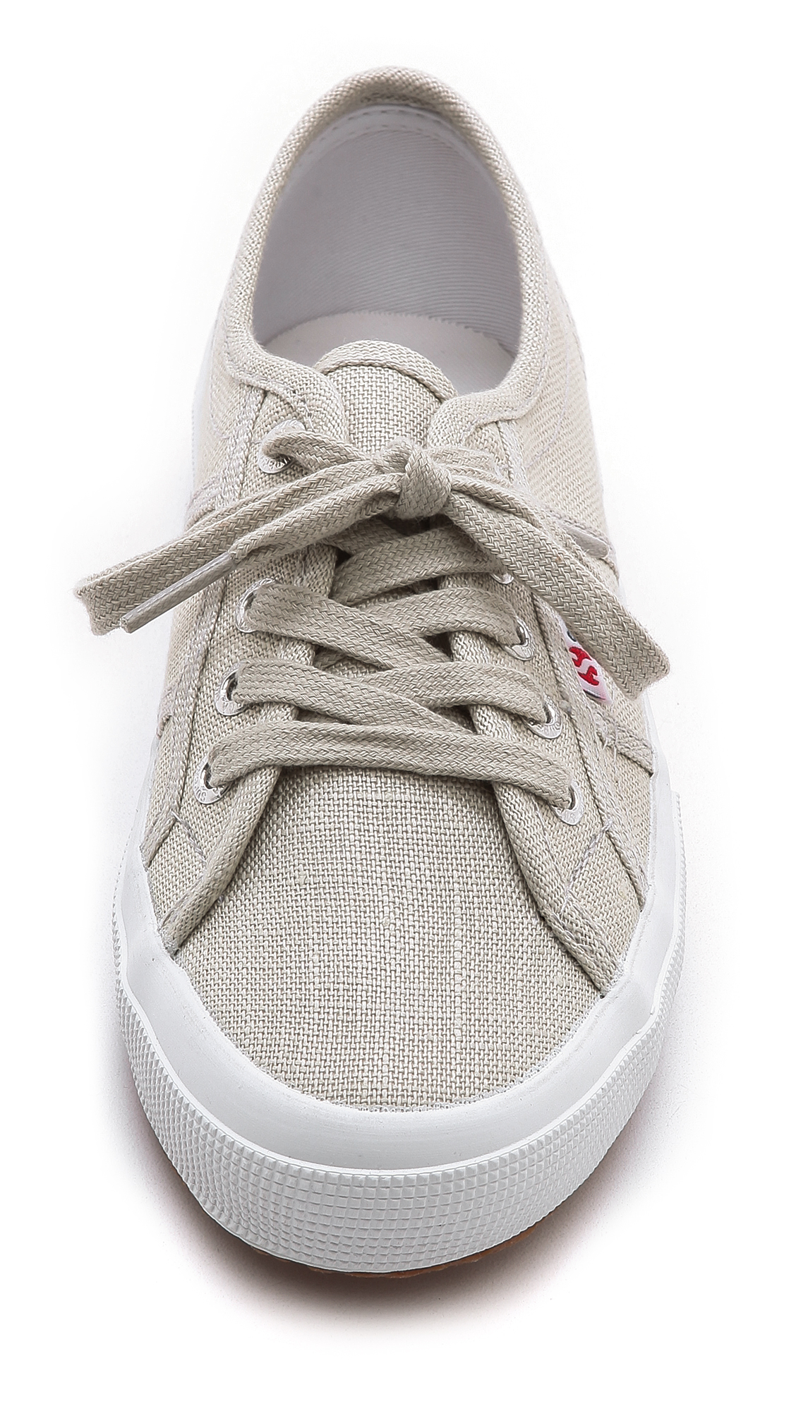superga linen slip on sneakers