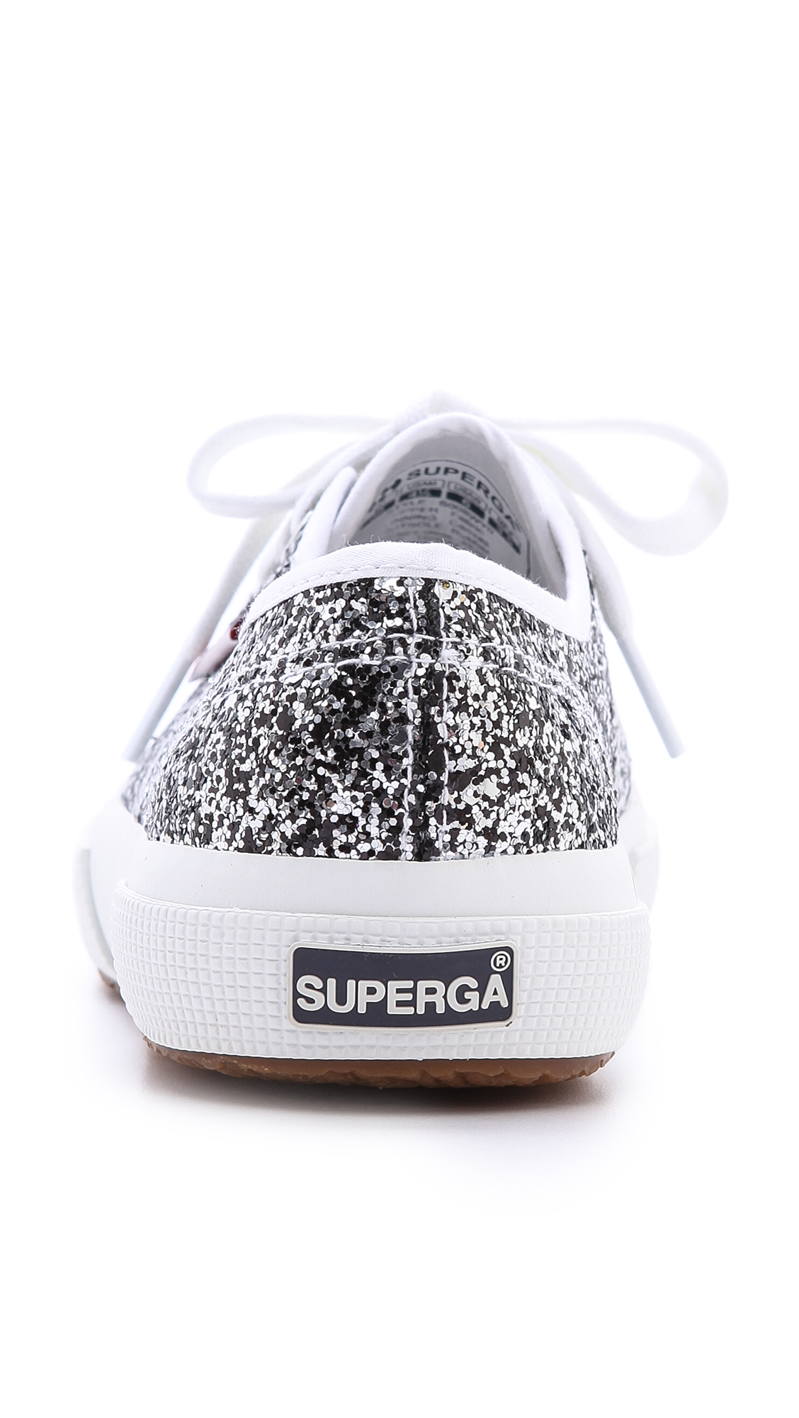 superga silver glitter sneakers