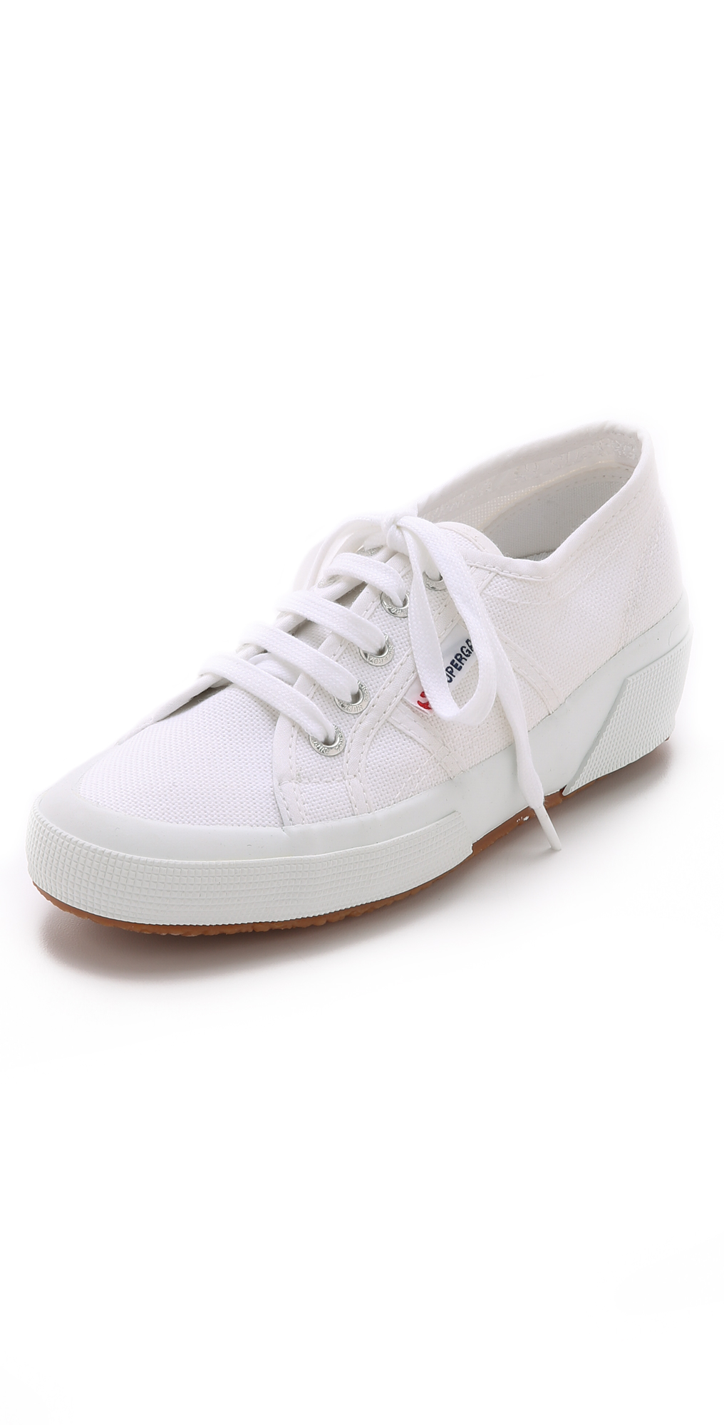 superga cotu wedge sneakers