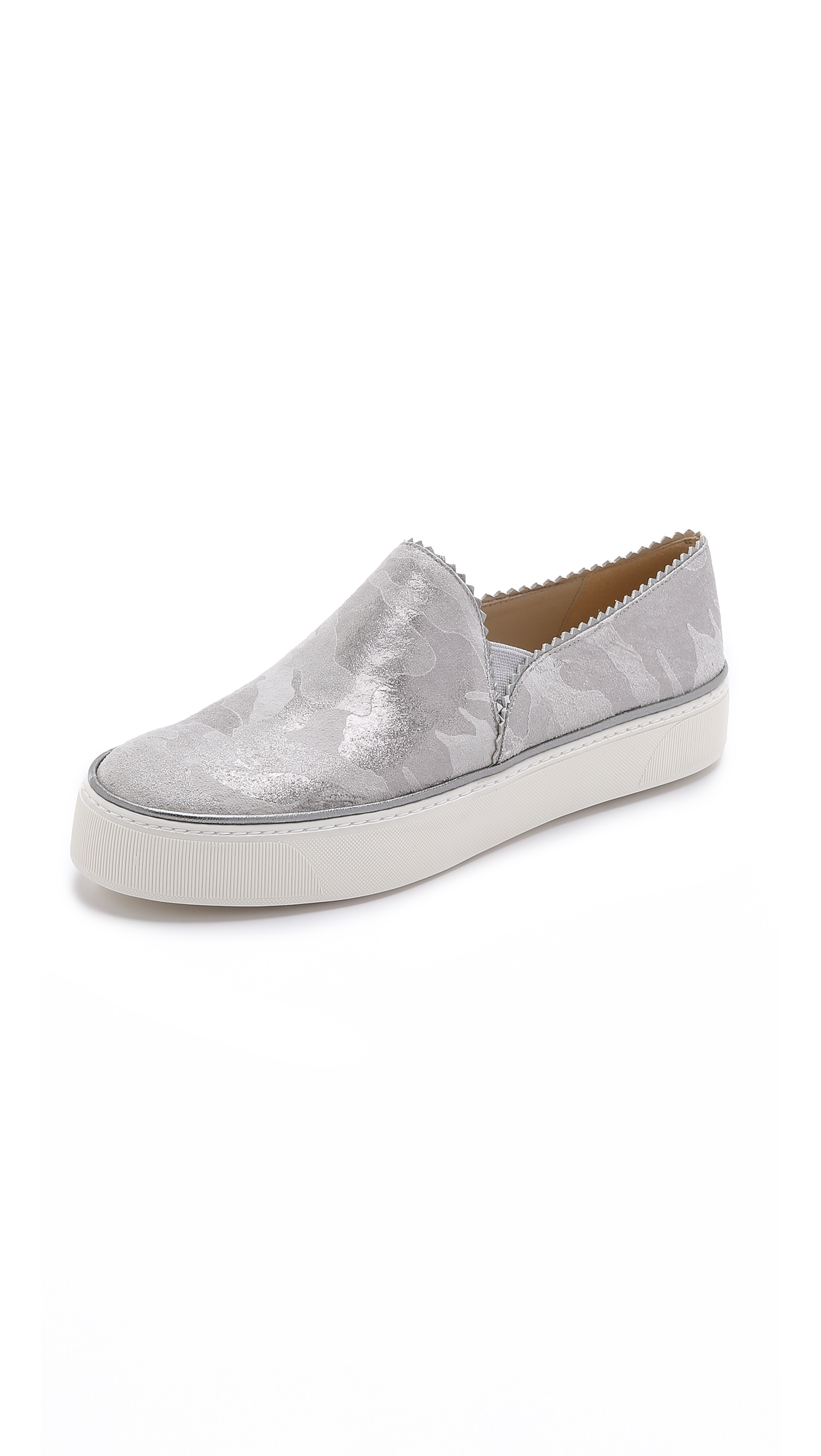 stuart weitzman slip on sneakers