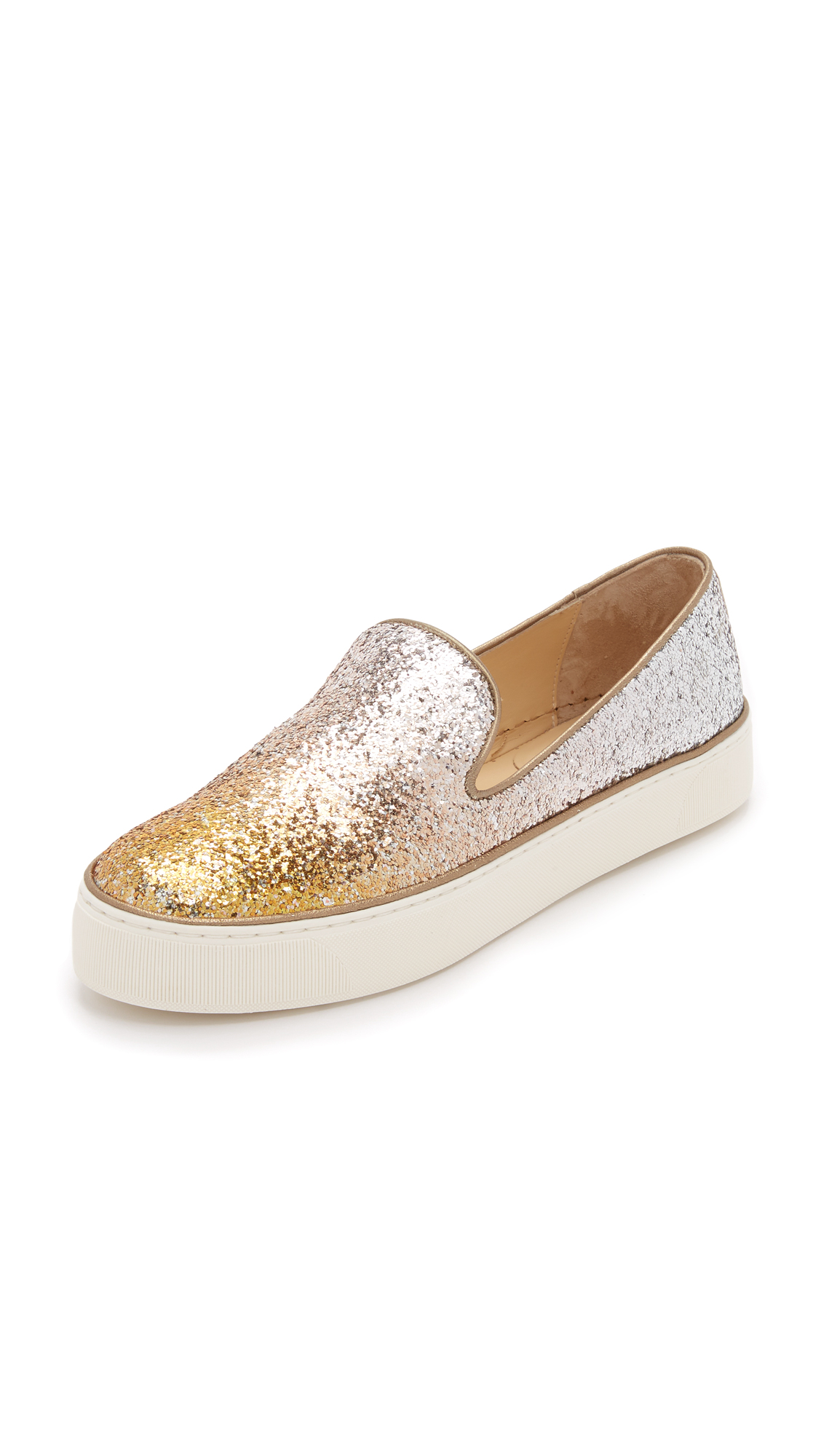 stuart weitzman slip on sneakers