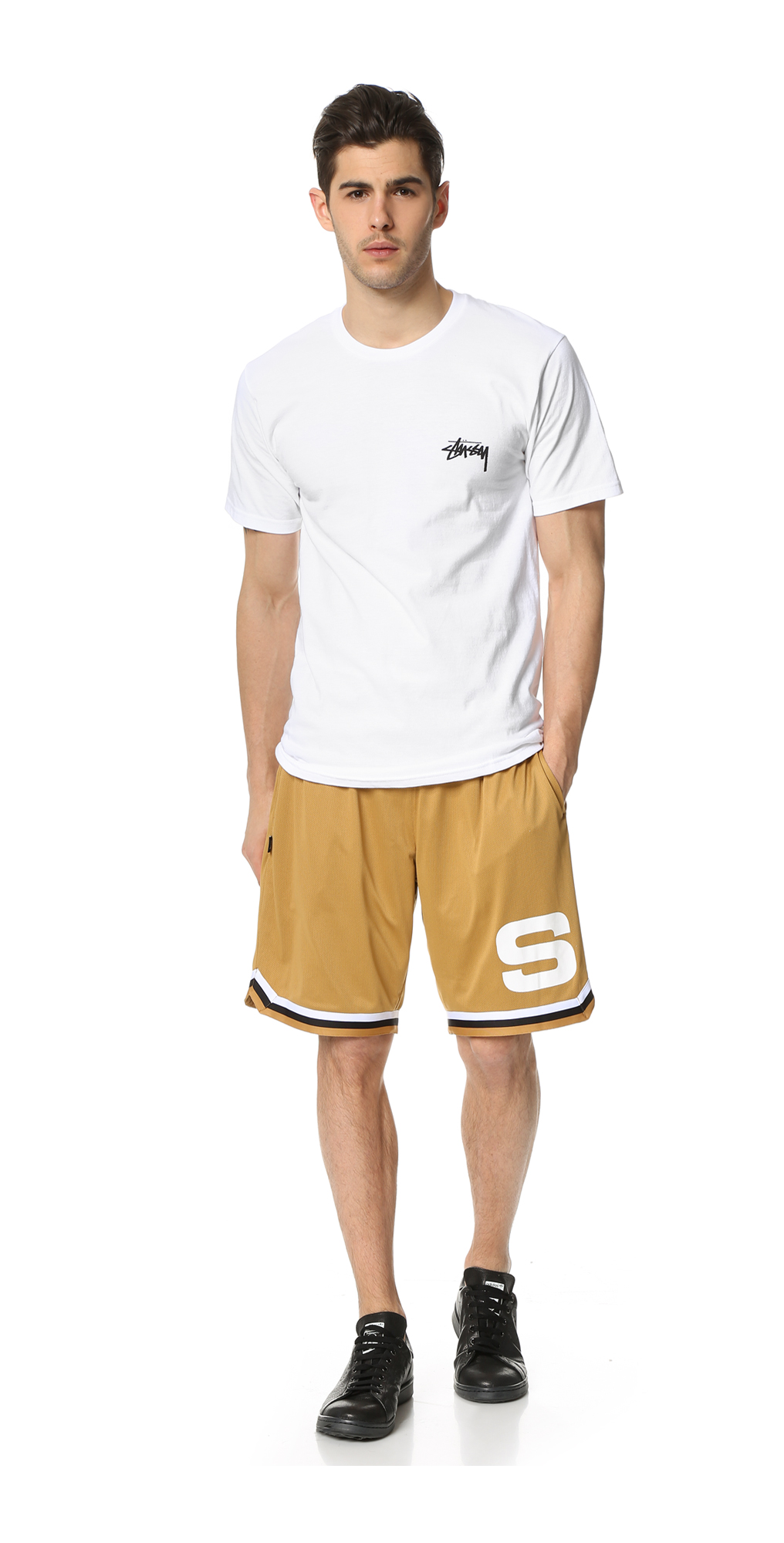 stussy basketball shorts