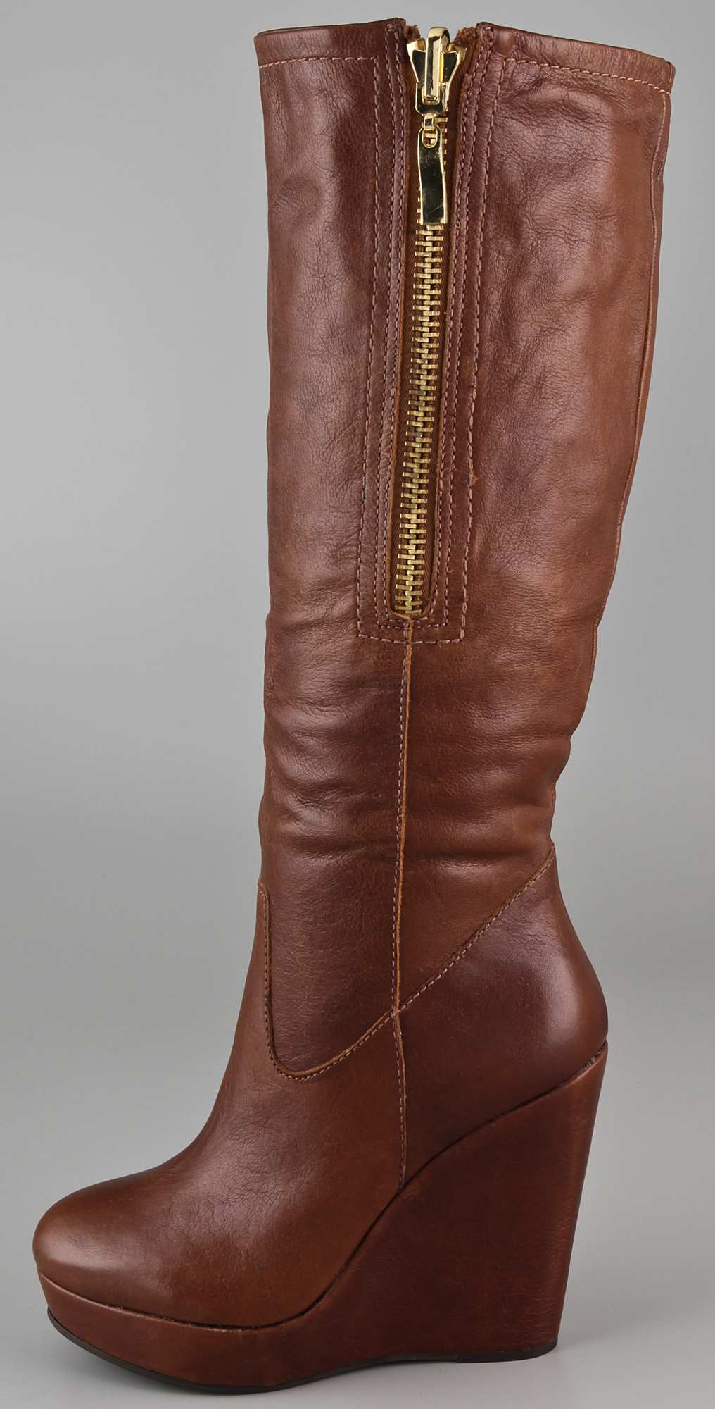 steve madden wedge booties