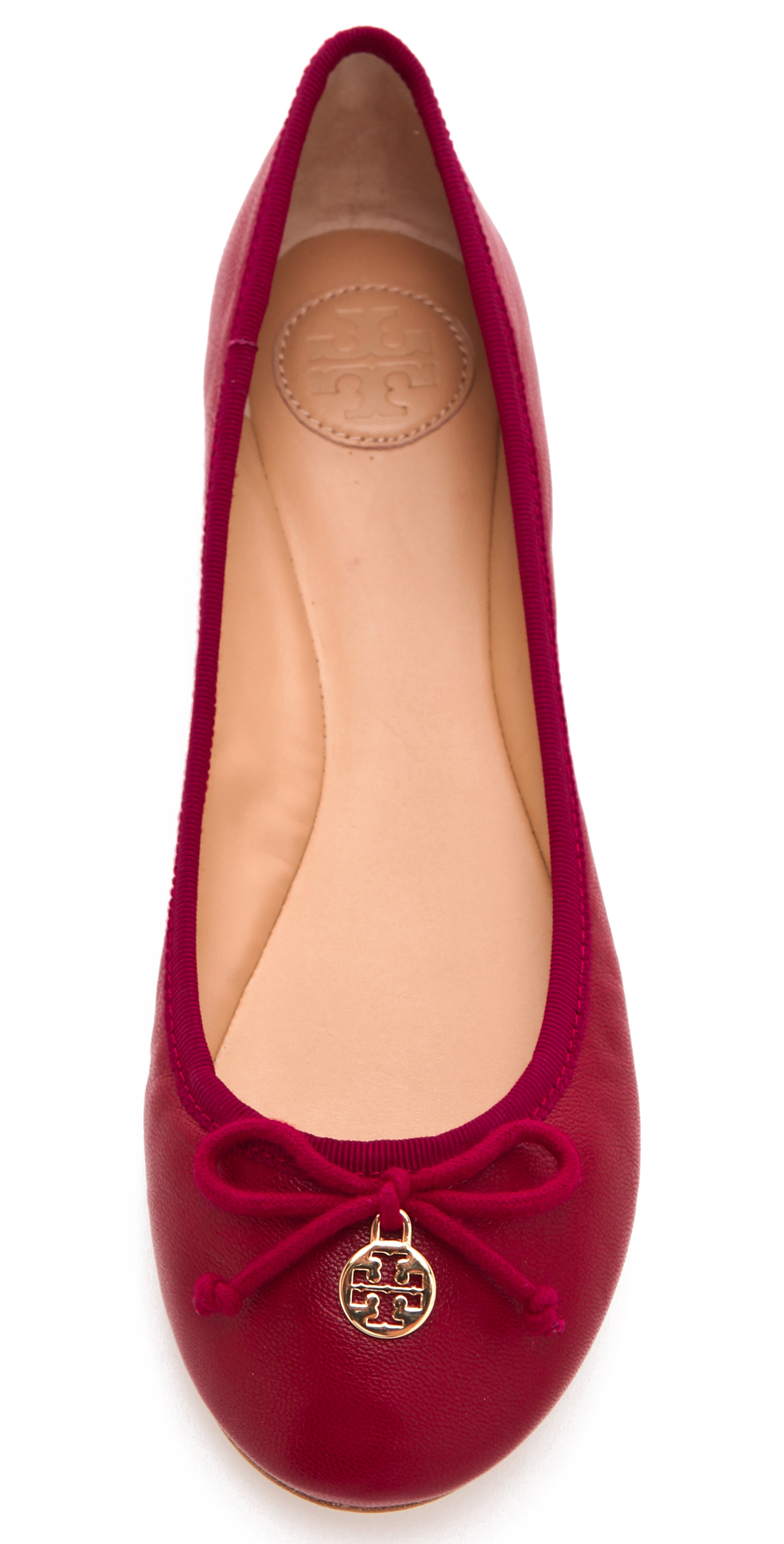 tory burch red flats