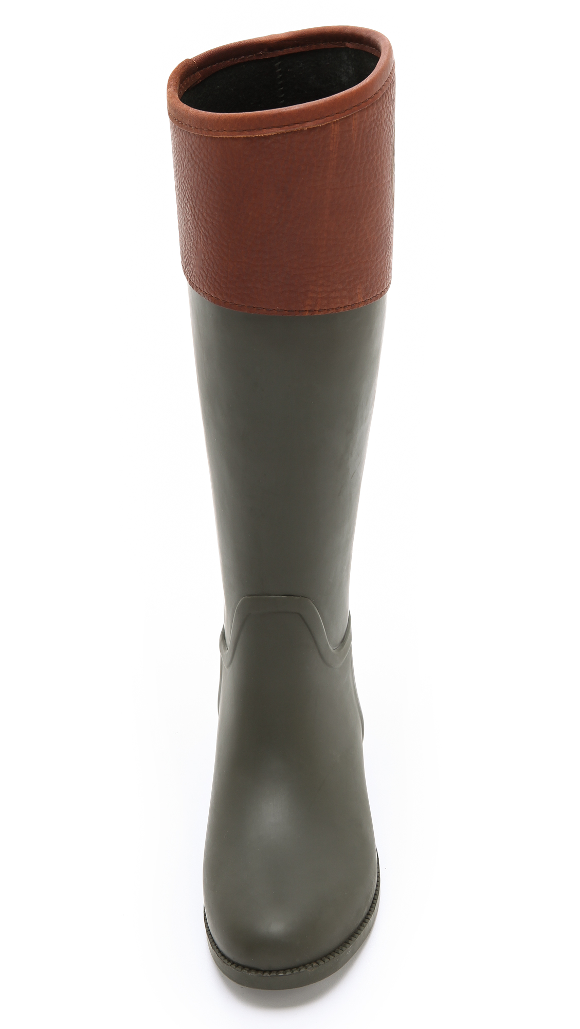 tory burch diana rain boots