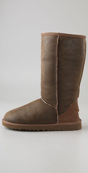 leather bomber uggs