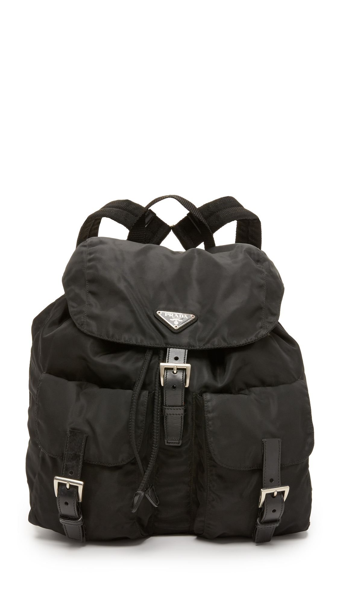 prada medium nylon backpack