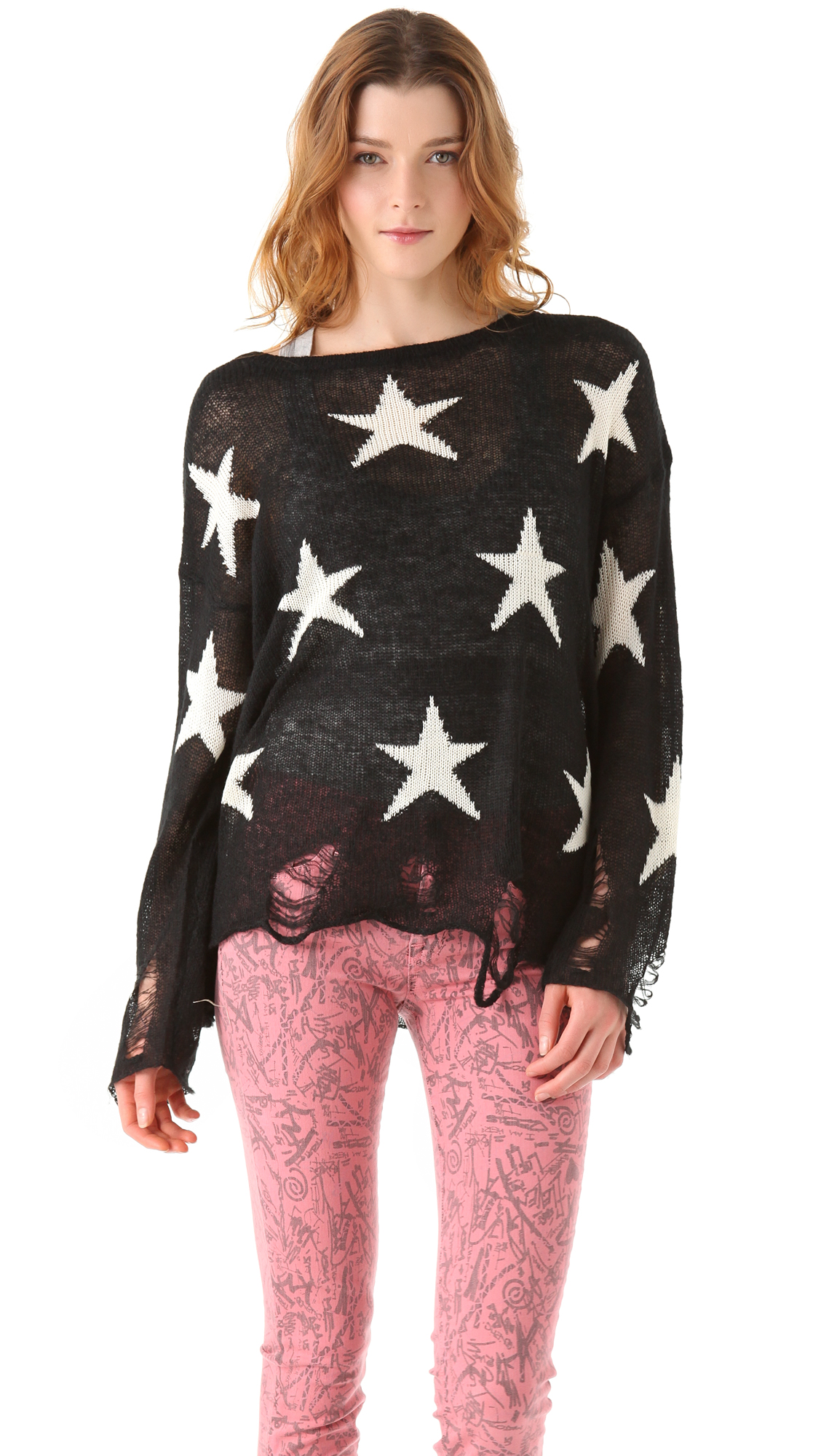 wildfox star sweater