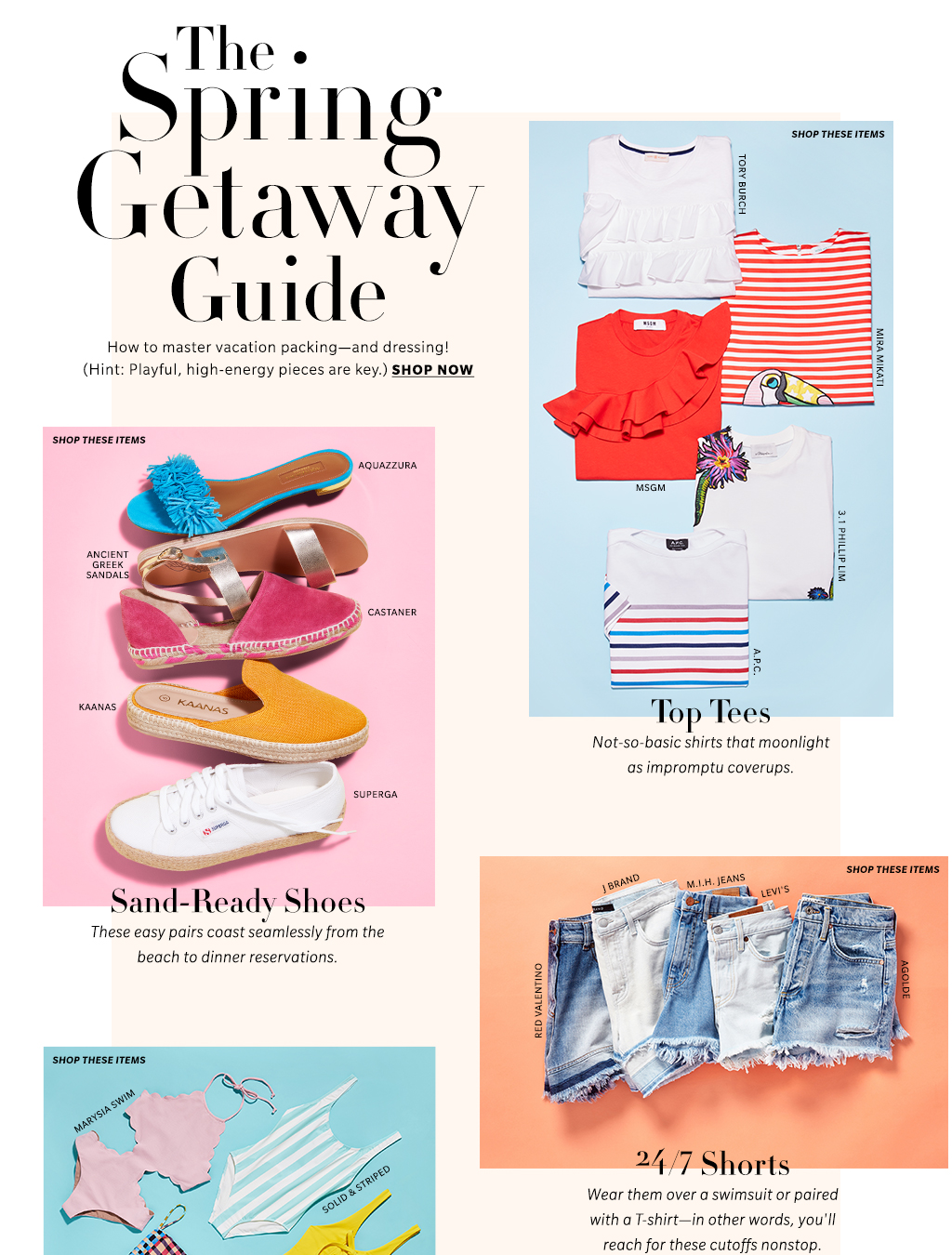 Get Wallpaper What To Pack For A Beach Vacation Spring 2017 Lookbook Shopbop For iPhone