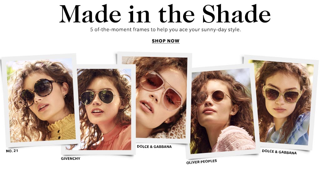 sunglasses spring 2017