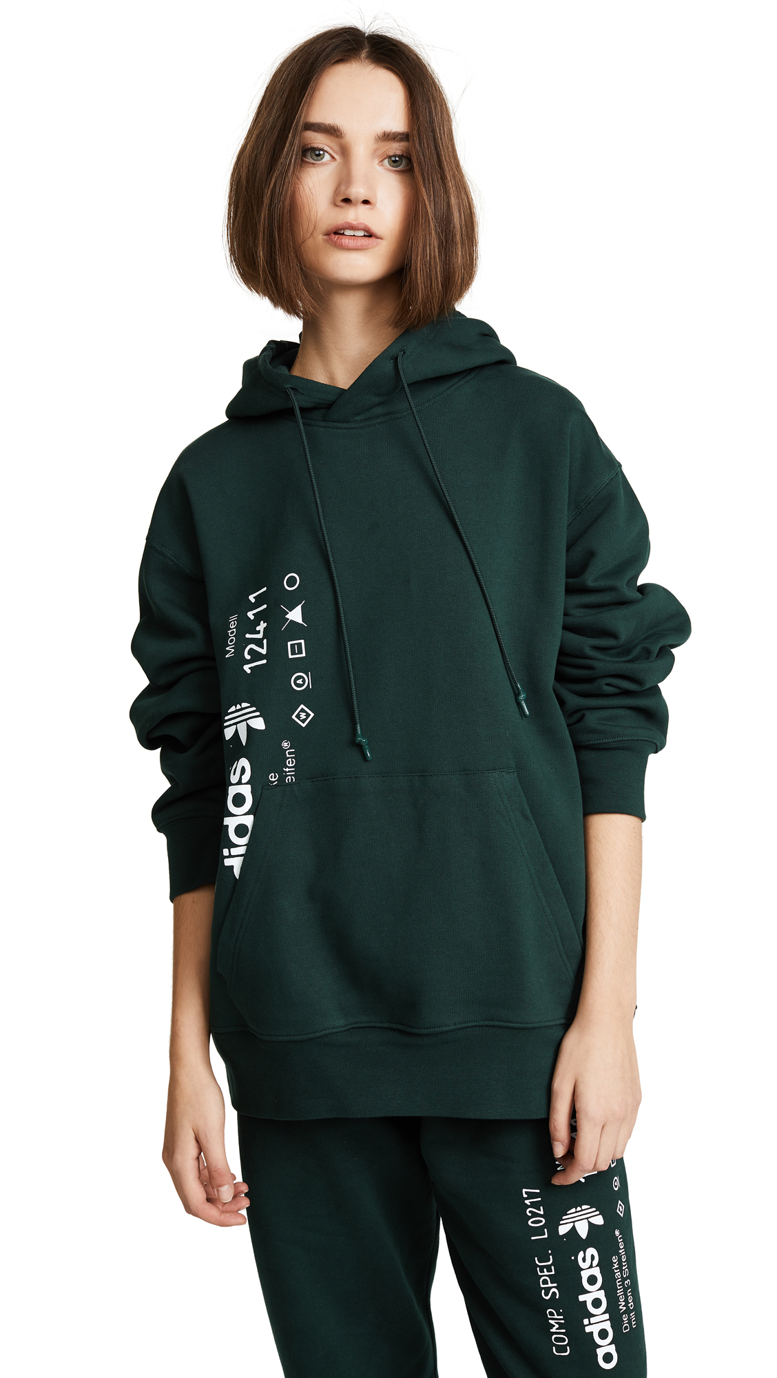 adidas originals by aw graphic hoodie