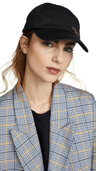Acne Studios Carliy Dye Baseball Hat In Black