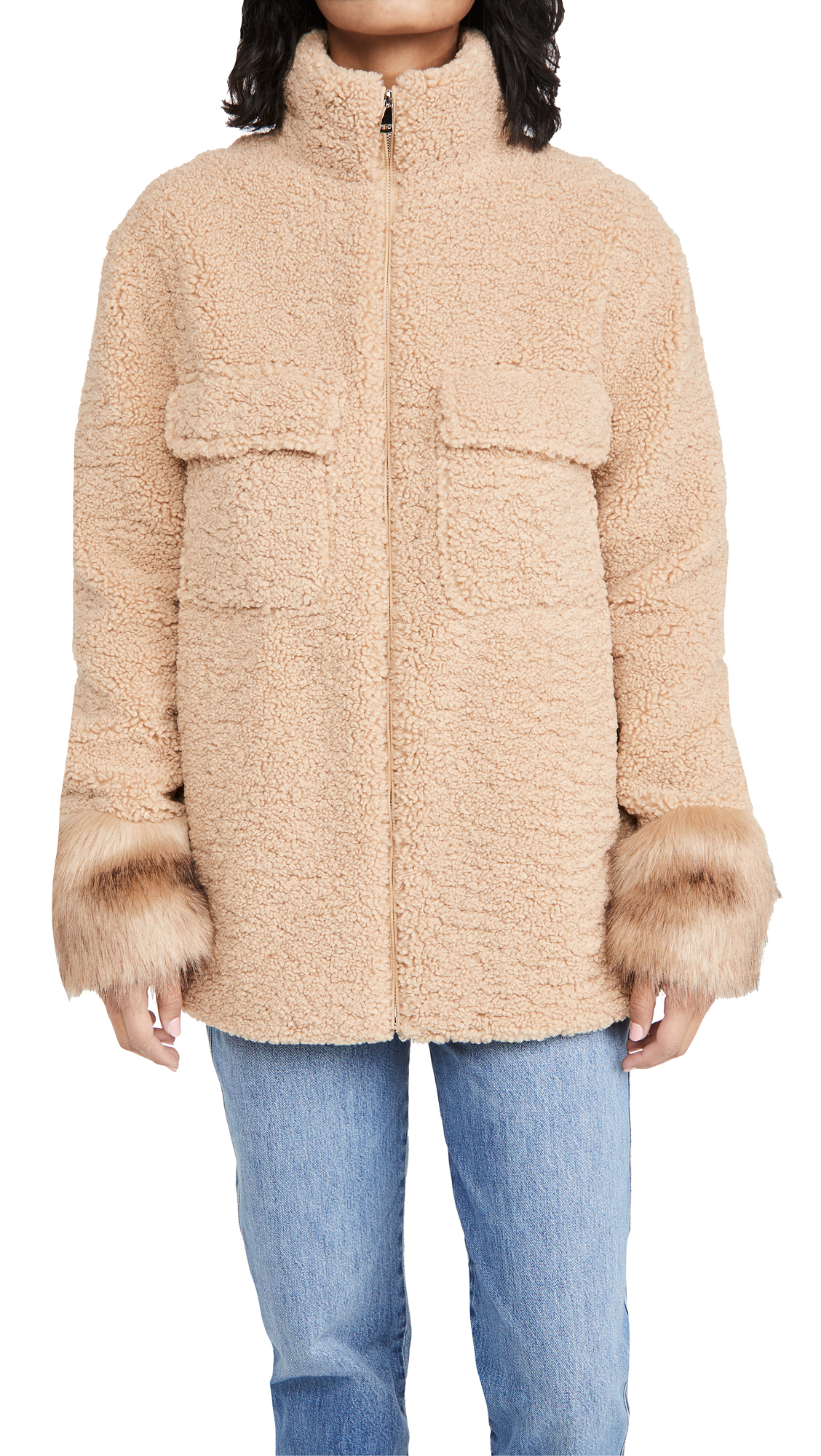 teddy bear jacket city beach