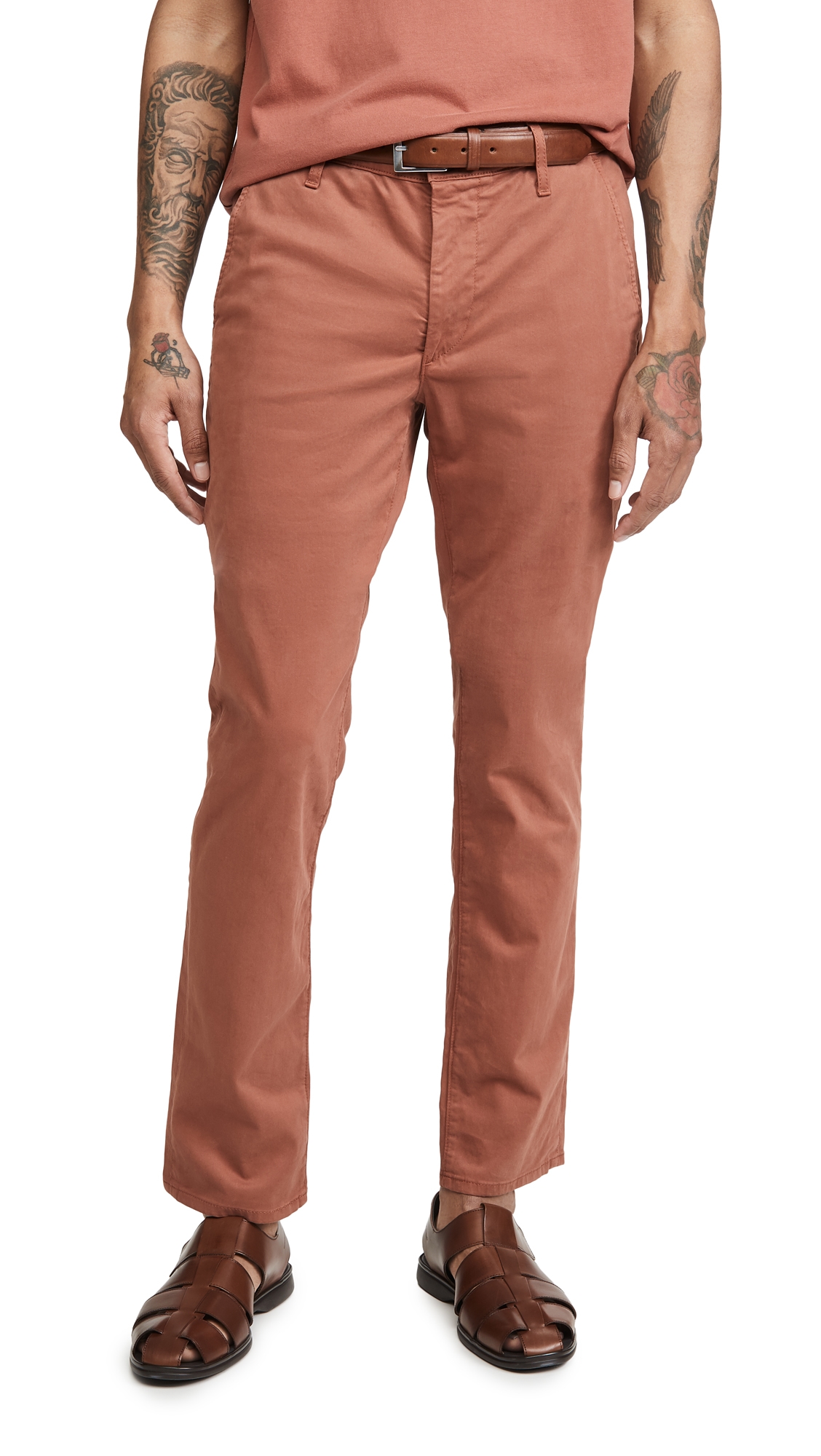 Ag Tellis Slim Fit Jeans In 7 Years Sulfur Worn Copper In Worn Copper
