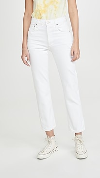 AGOLDE - Ripley Mid Rise Straight Jeans