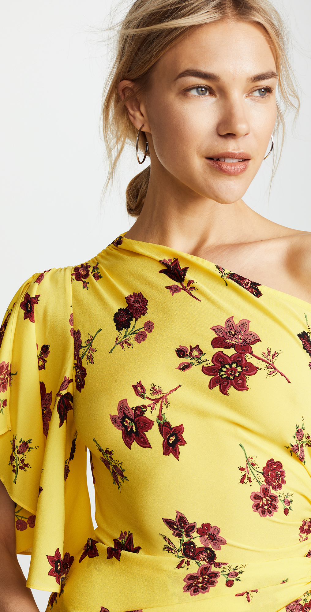 alc yellow floral dress