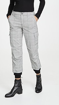 alice + olivia - Isaac Distress Cargo Pants