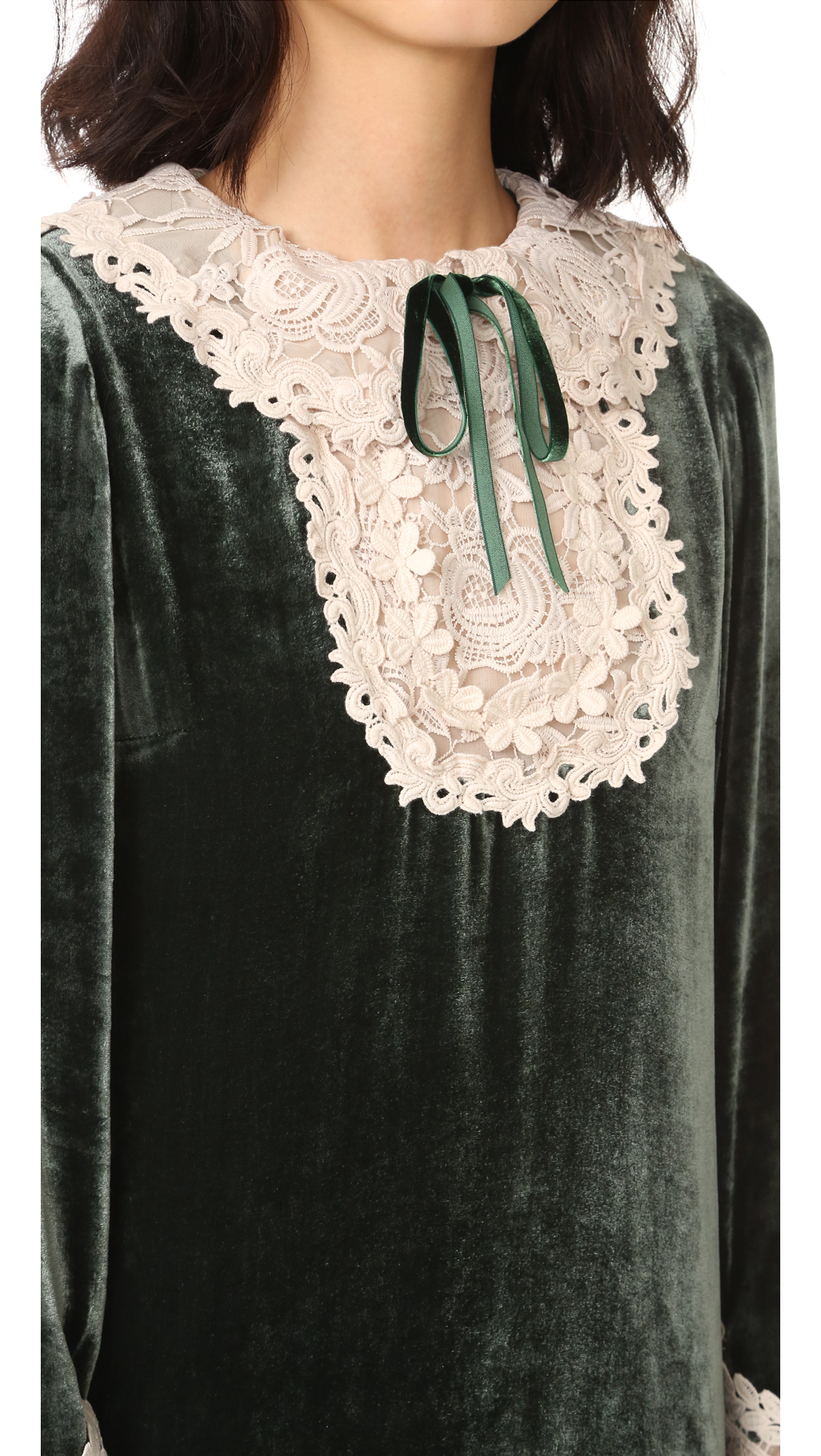 anna sui velvet dress