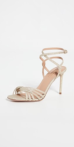 gold high heel sneakers