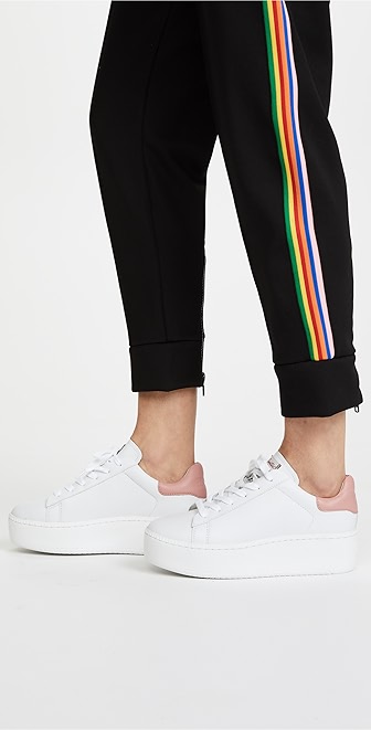 ash cult leather platform sneaker