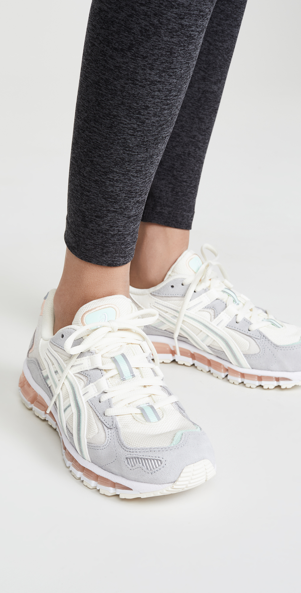 asics floral running shoes